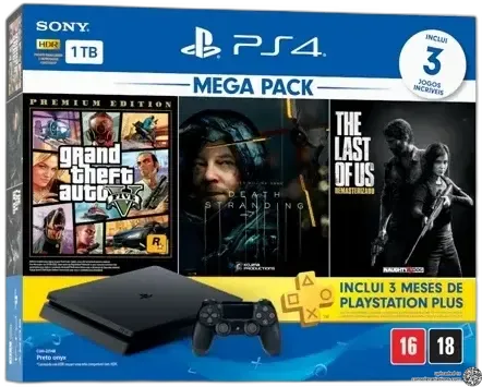 Sony PlayStation 4 Slim Mega Pack V9 Bundle