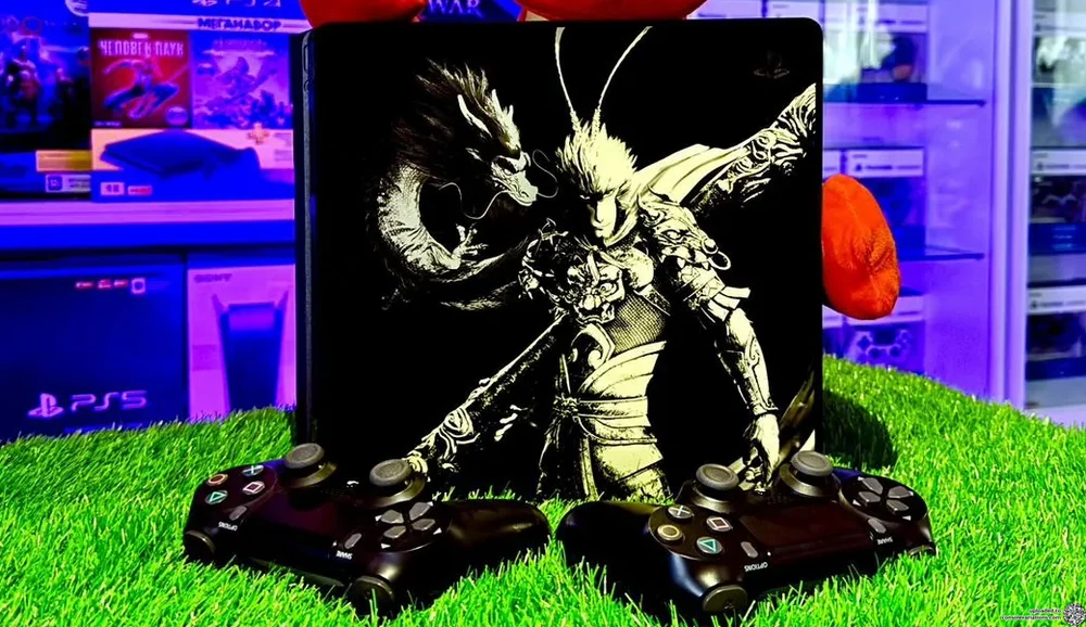 Sony PlayStation 4 Slim Monkey King : Hero is Back Cover Plate