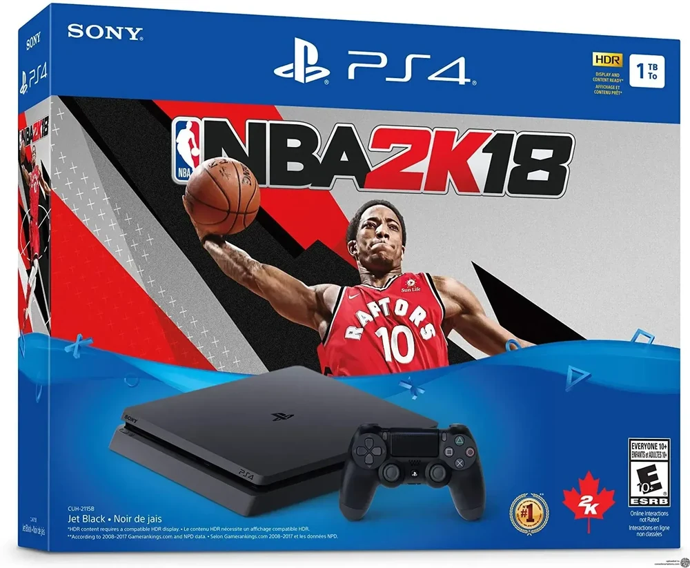 Sony PlayStation 4 Slim NBA 2k18 Bundle