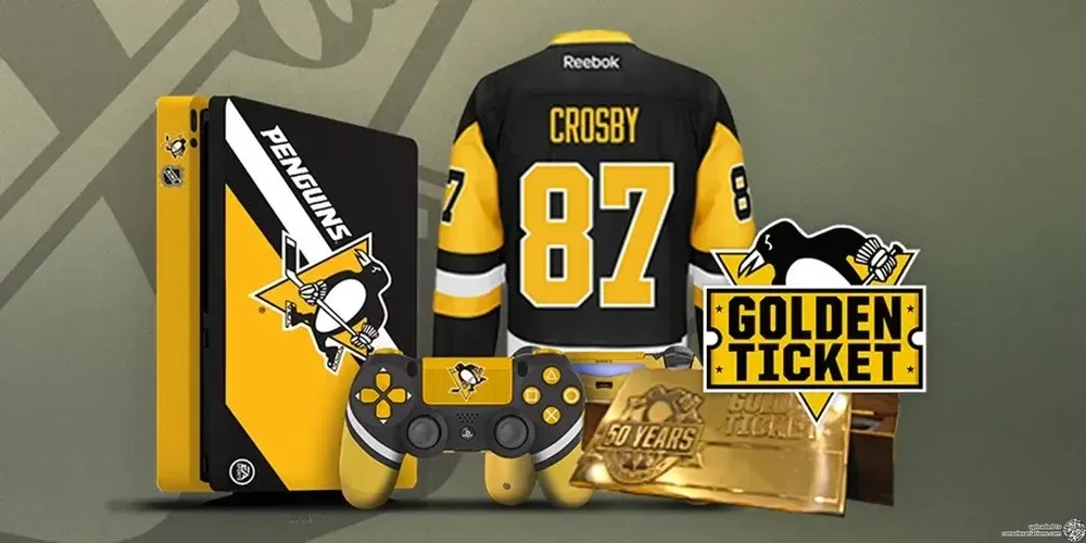 Sony PlayStation 4 Slim Pittsburgh Penguins
