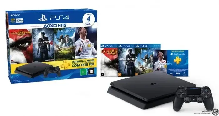 Sony PlayStation 4 Slim PlayStation Hits V2 Bundle