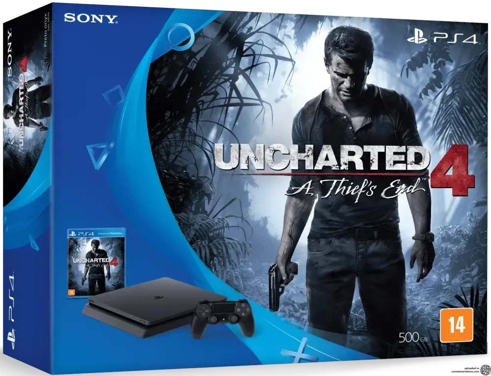 Sony PlayStation 4 Slim Uncharted 4 Bundle (BR)