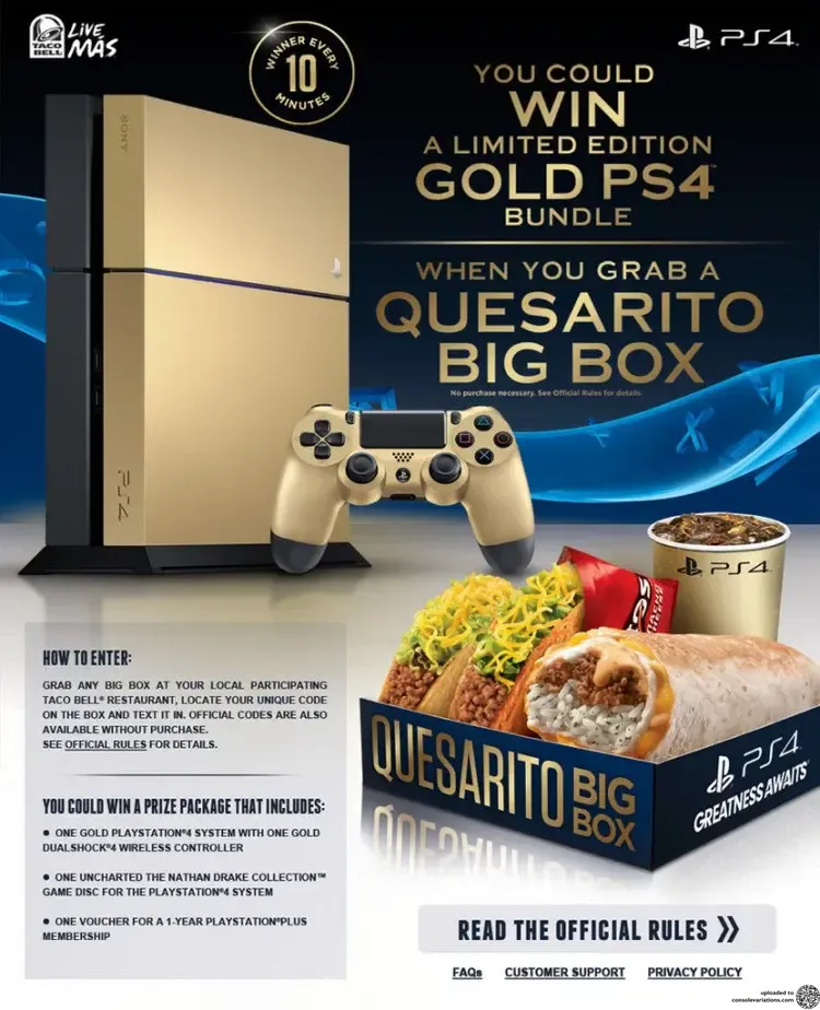 Sony PlayStation 4 Taco Bell