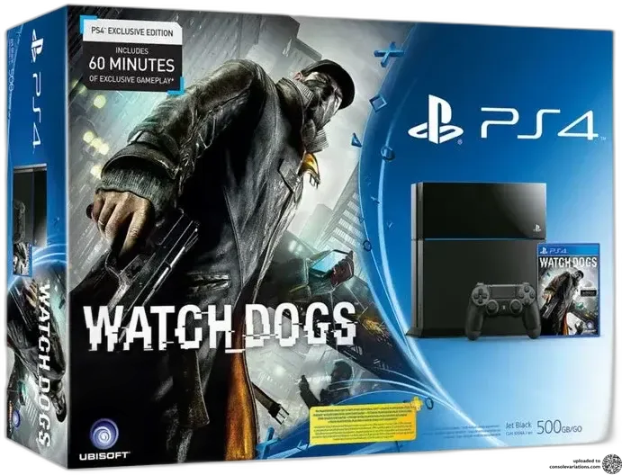 Sony Playstation 4 Watch Dogs Bundle