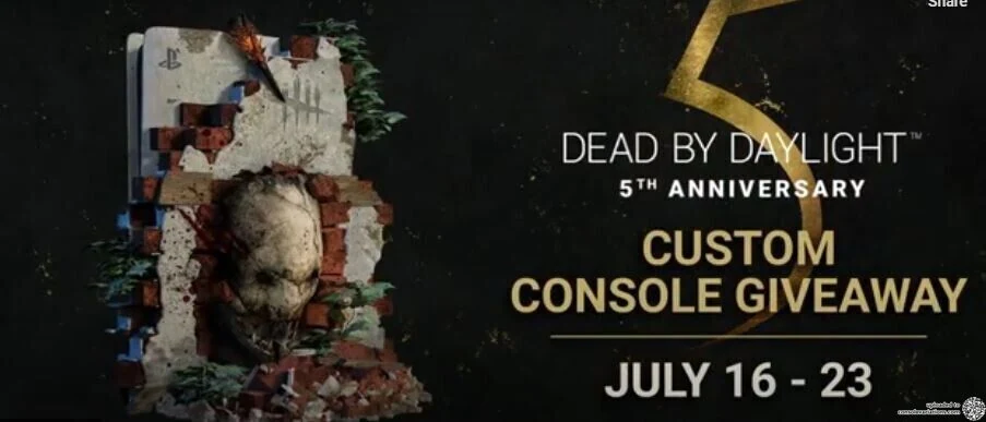 Sony PlayStation 5 Custom Dead by Daylight
