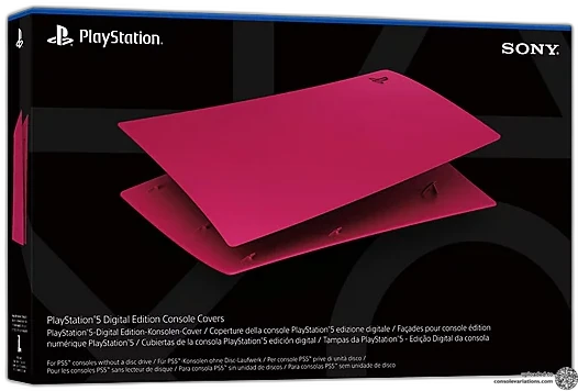 Sony PlayStation 5 Digital Cosmic Red Cover (EU)