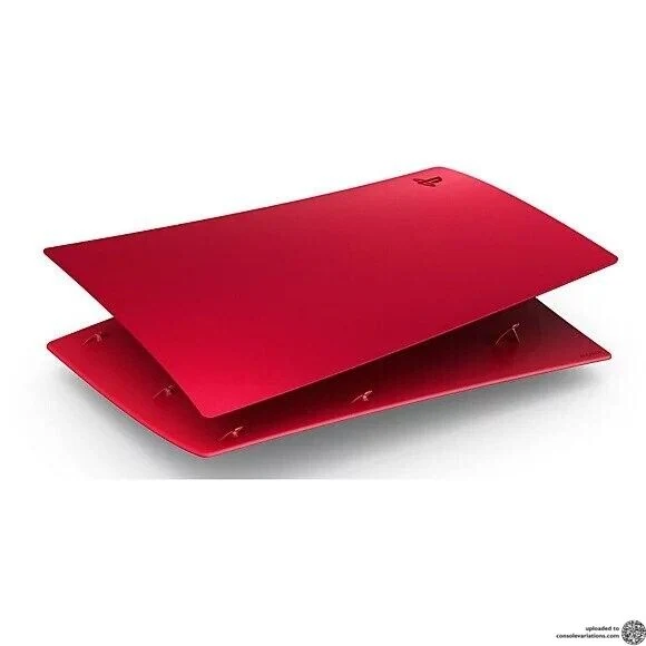 Sony PlayStation 5 Digital Edition Volcanic Red Console Cover (NA)