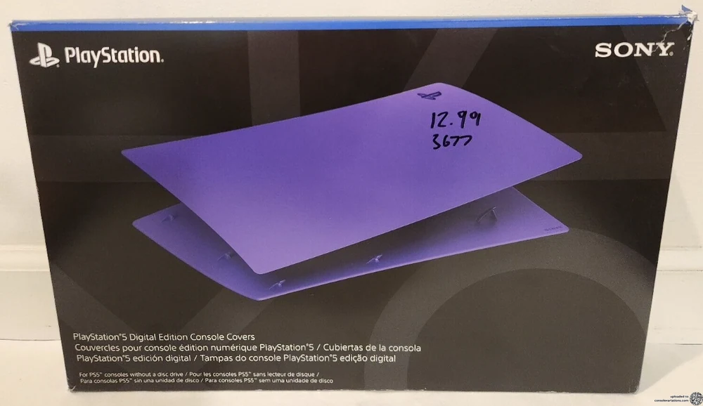Sony PlayStation 5 Digital Galactic Purple Cover (NA)