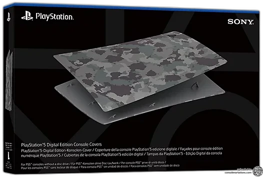Sony PlayStation 5 Digital Grey Camouflage Cover (EU)