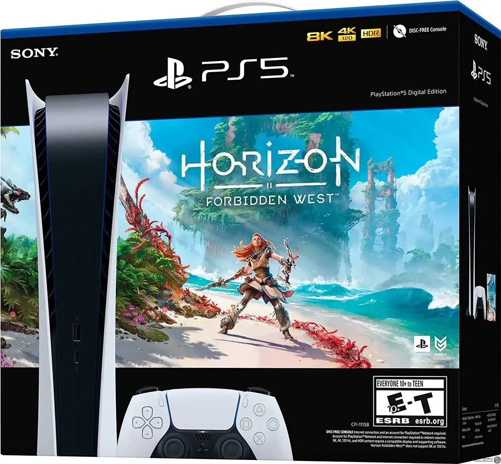 Sony PlayStation 5 Digital Horizon Forbidden West Bundle (NA)