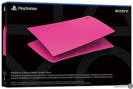 Sony PlayStation 5 Digital Nova Pink Cover (EU)