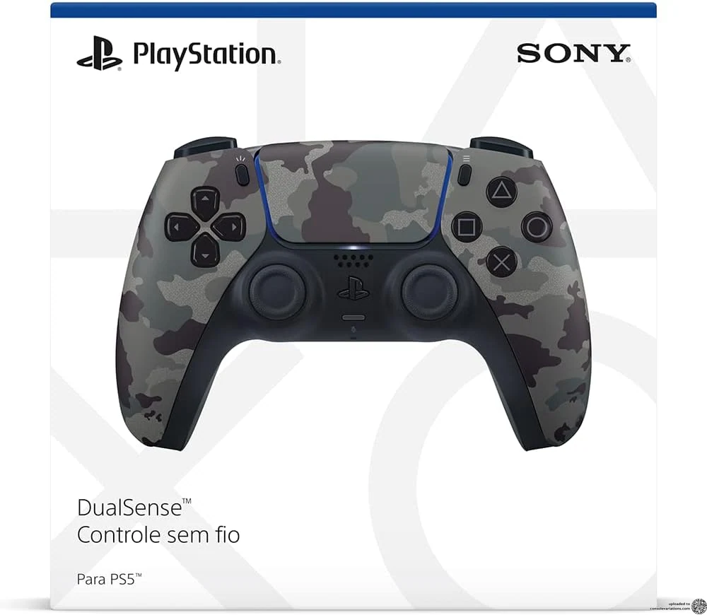 Sony PlayStation 5 Dualsense Gray Camoflage Controller (BR)