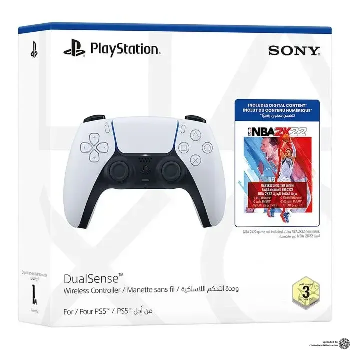 Sony PlayStation 5 DualSense + NBA 2K22 DLC Bundle