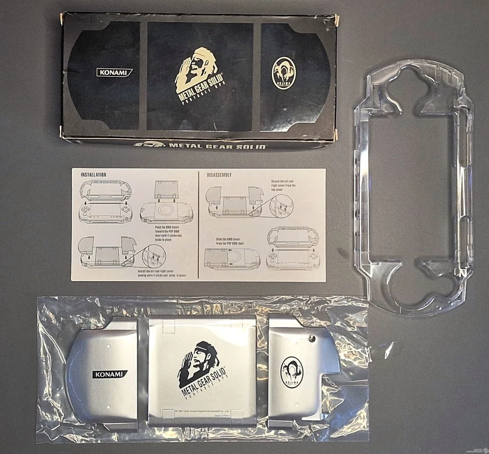 Sony PSP Metal Gear Solid OPS Promotional Console Case