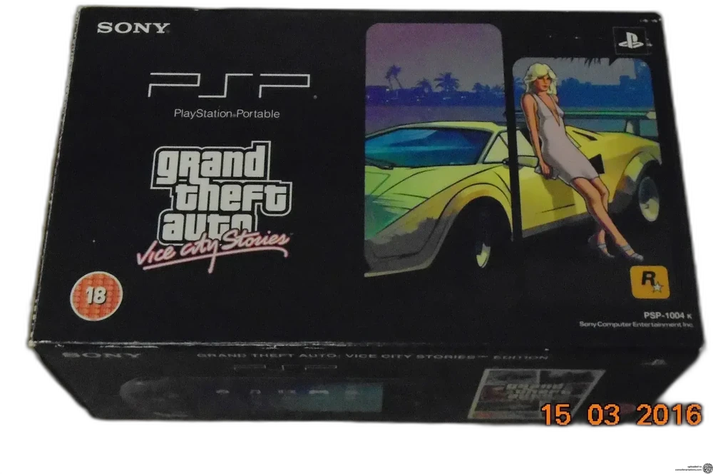 Sony PSP 1000 GTA Vice City Stories Bundle