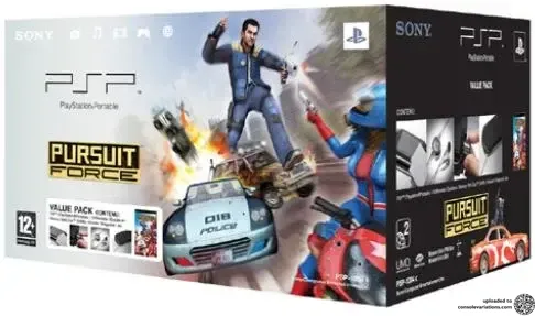 Sony PSP 1000 Pursuit Force Bundle