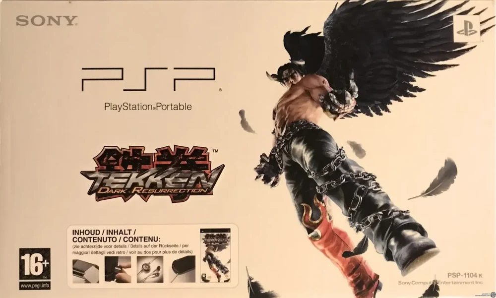 Sony PSP 1104 Tekken Dark Resurrection Bundle