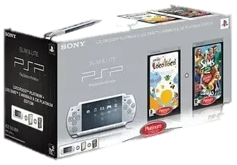 Sony PSP 2000 Loco Roco + Sims 2 Bundle
