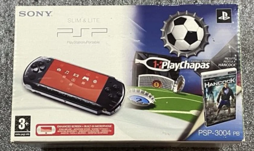 Sony PSP 2000 Series Football Edition PlayChapas + Hancock