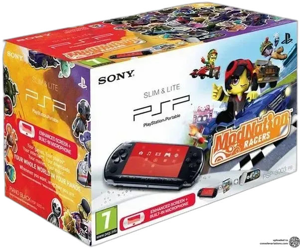 Sony PSP 3000 Mod Nation Racers Bundle