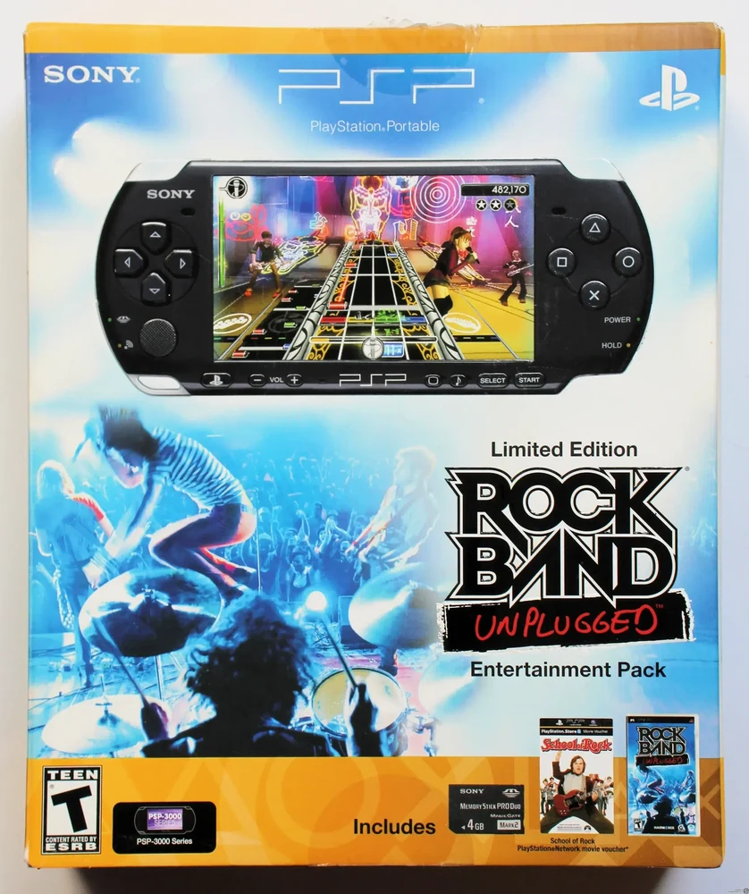 Sony PSP 3000 Rock Band Bundle
