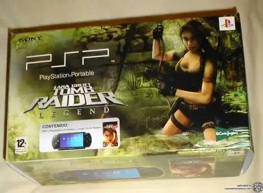 Sony PSP 3000 Tomb Raider Legend Bundle