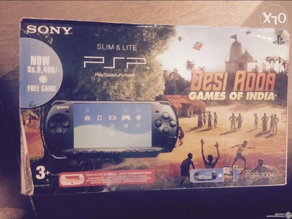 Sony PSP Desi Adda Games of India Bundle