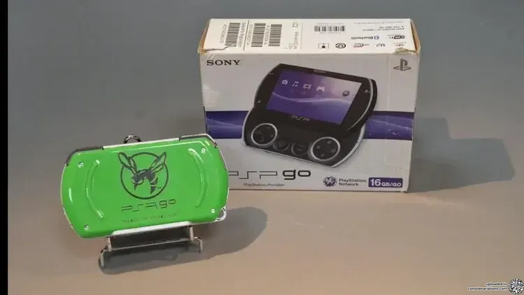 Sony PSP Go Green Hornet