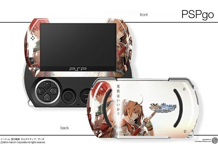 Sony PSP Go Ys vs. Trails In The Sky Consoles
