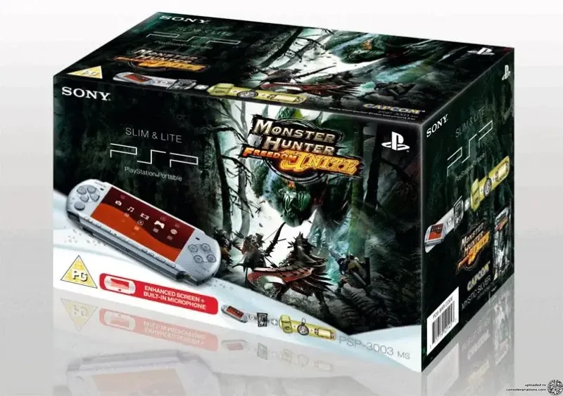 Sony PSP Monster Hunter Freedom Unite Bundle (UK)