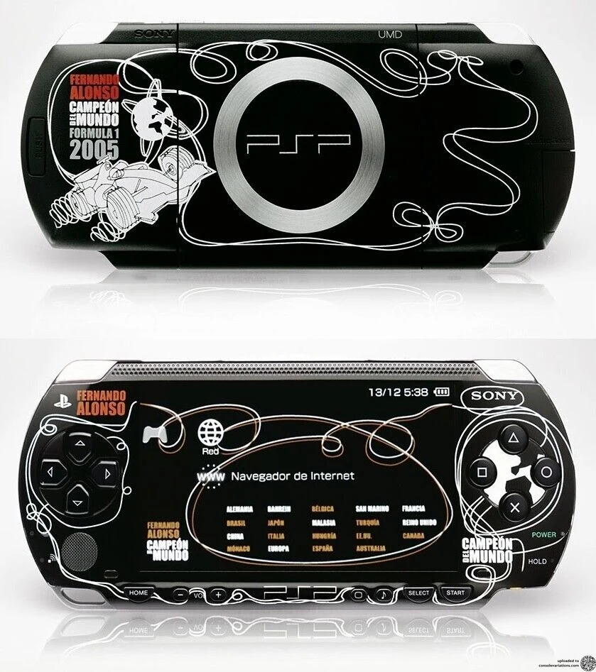 Sony PSP X000 Series 1000 Fernando Alonso