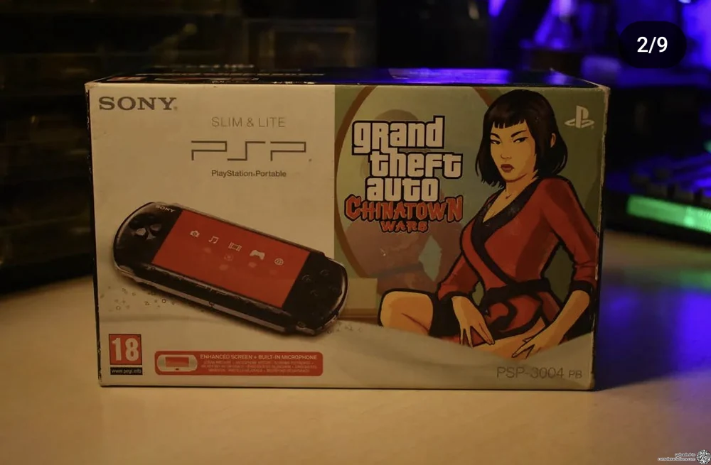 Sony PSP 3000 series Grand Theft Auto Chinatown Wars Bundle