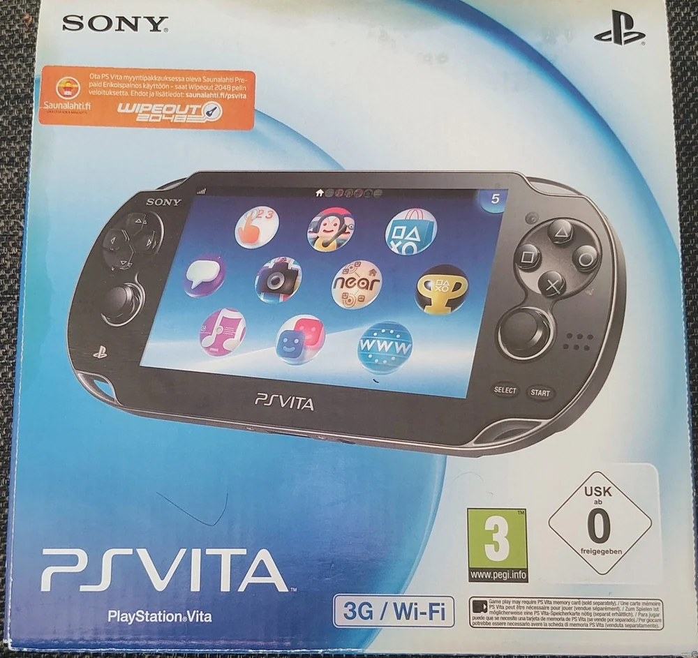 Sony PlayStation Vita Saunalahti Prepaid Special Edition Bundle