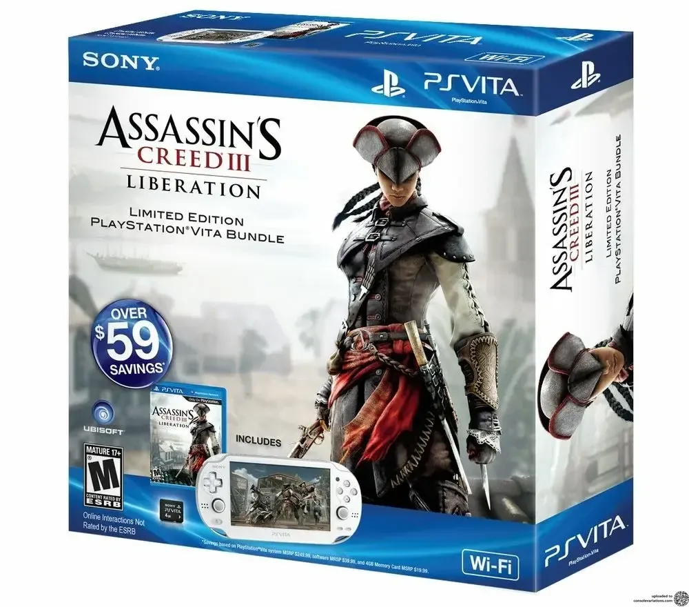 Sony PS Vita Assassin's Creed 3 Bundle