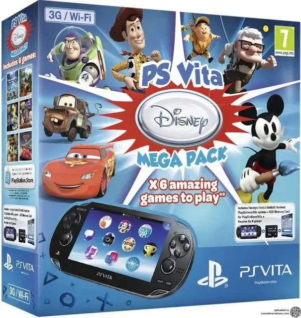 Sony PS Vita Disney Mega Pack