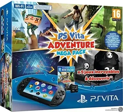 Sony PS Vita Slim Adventure Mega Pack