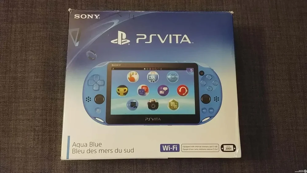 Sony PS Vita Slim Aqua Blue (NA)
