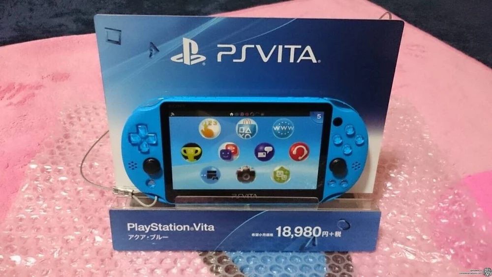 Sony PS Vita Slim Blue Dummy