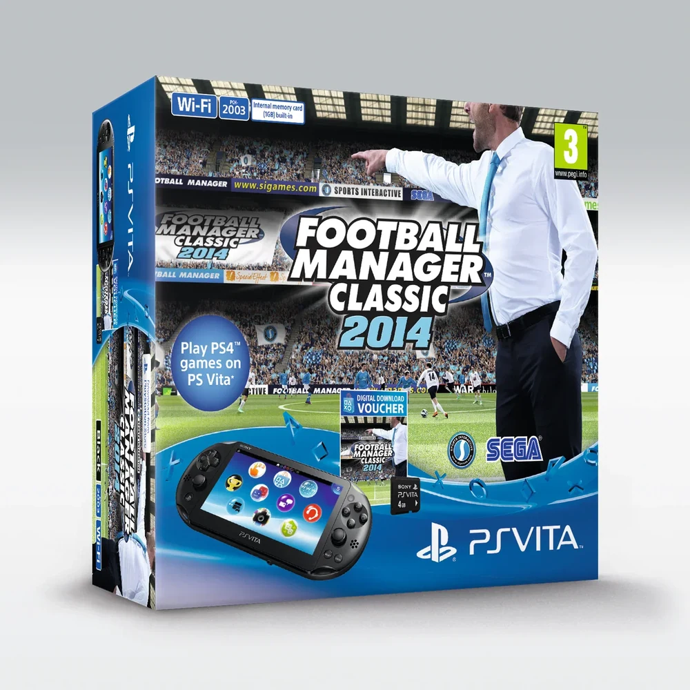 Sony PS Vita Slim Football Manager 2014 Bundle