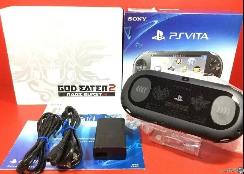Sony PS Vita Slim God eater 2 Rage Burst Black