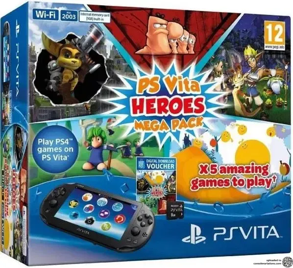 Sony PS Vita Slim Heroes Maga Pack