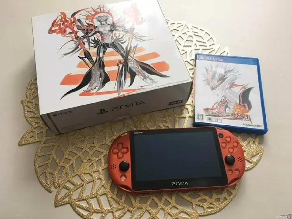 Sony PS Vita Slim Saga Scarlet Grace Red