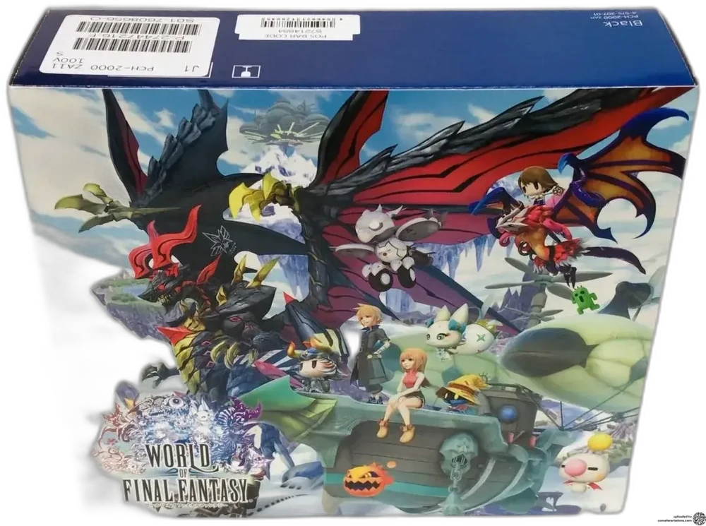 Sony PS Vita Slim World of Final Fantasy Black