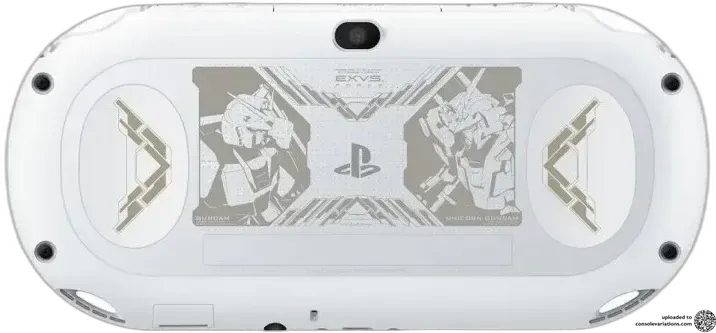 Sony PSony S Vita Slim Mobile Suit Gundam Extreme VS Force White Console