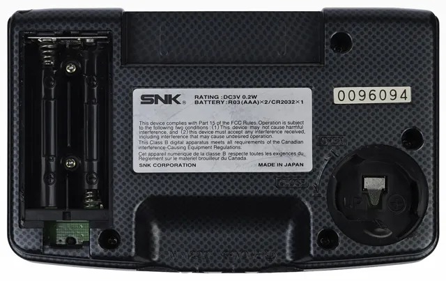 Neo Geo Pocket - Platinum Silver