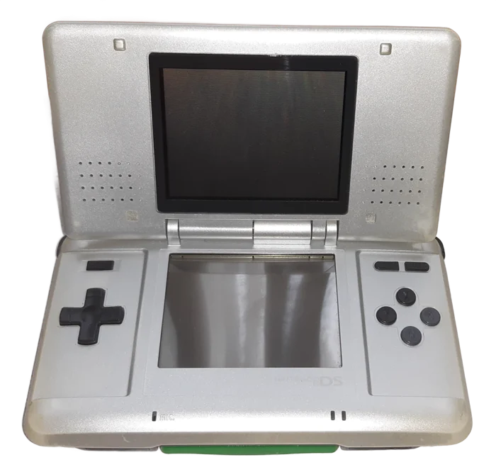 Nintendo DS silver/Titanium (Europe launch)