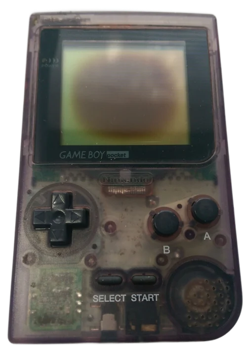 Game Boy Pocket (Clear Purple)