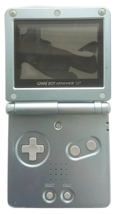 Game Boy Advance SP Pearl Blue (JP)