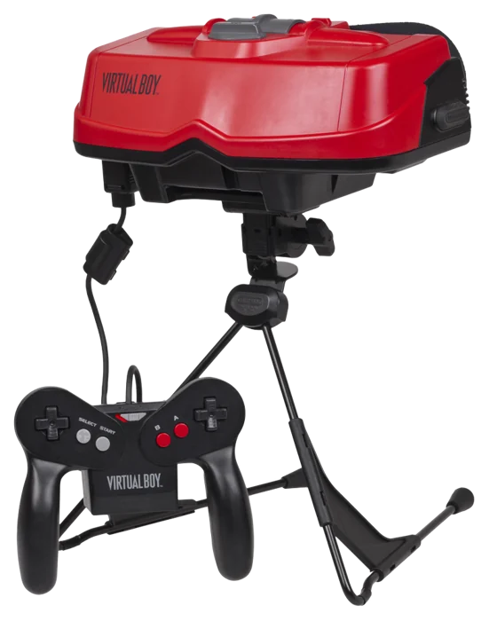 Virtual Boy with Mario's Tennis (North America)