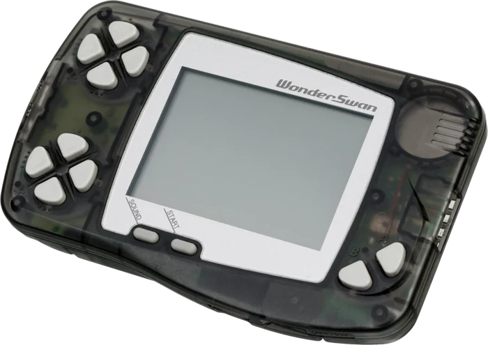 WonderSwan - Skeleton Black